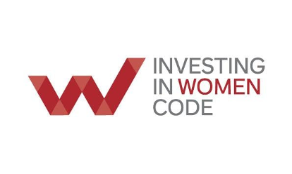 Investing in Women Code logo